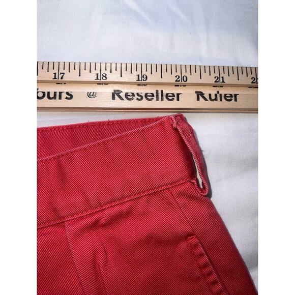 Polo Ralph Lauren Shorts Men's Size 42 Salmon Light Red The Tyler Pleated Chino - Picture 8 of 15